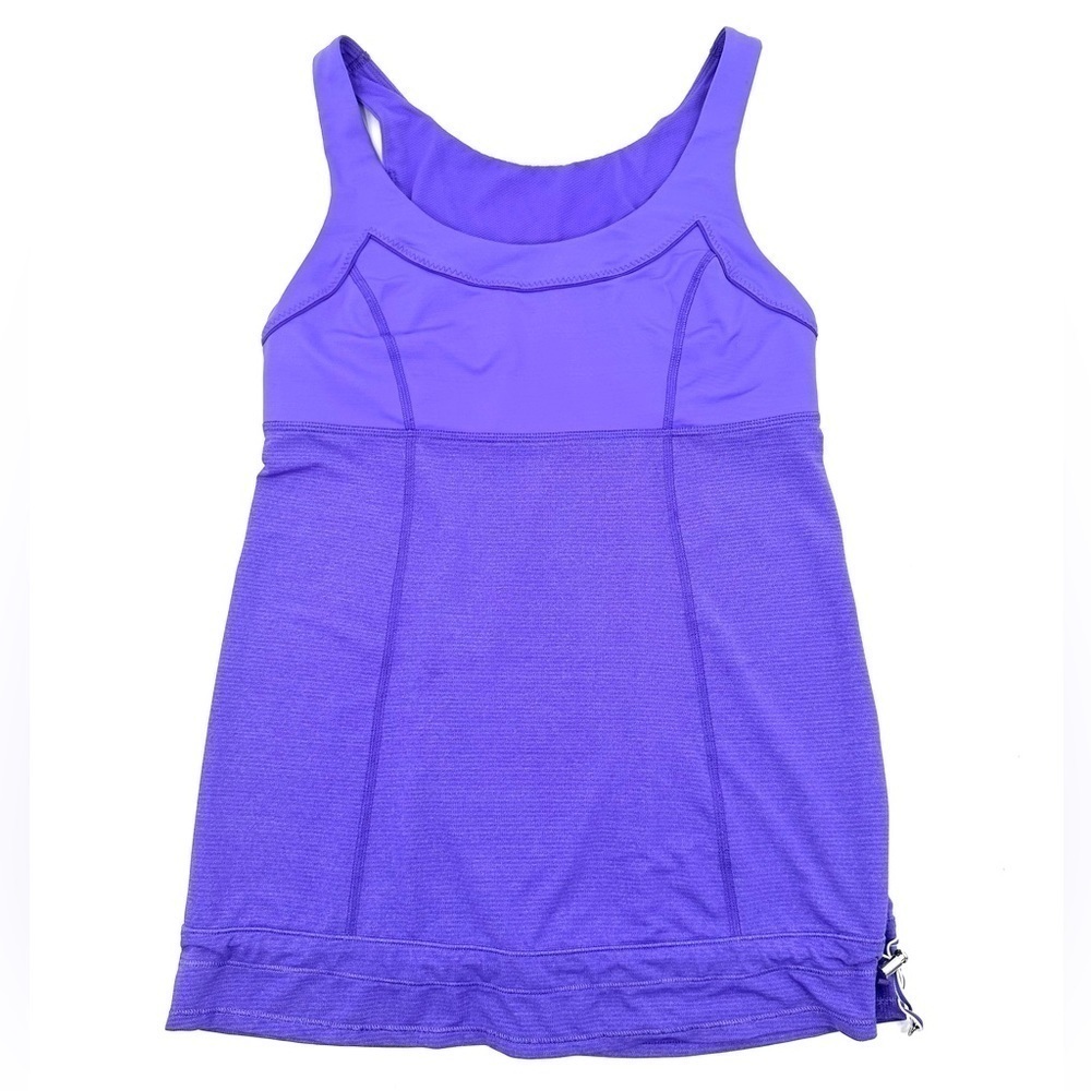 Lululemon Run Ta Ta Topper Tank Womens 8 Power Cinch Luxtreme Yoga Pilates